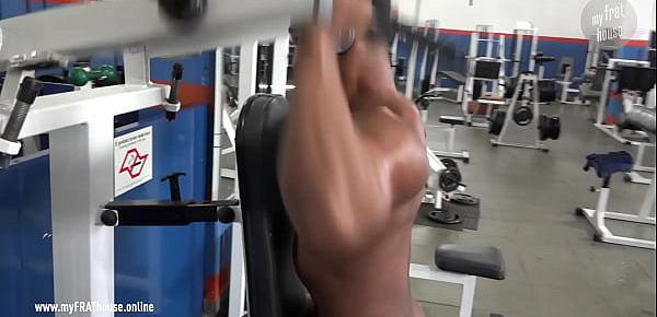  Naked in public gym tv show